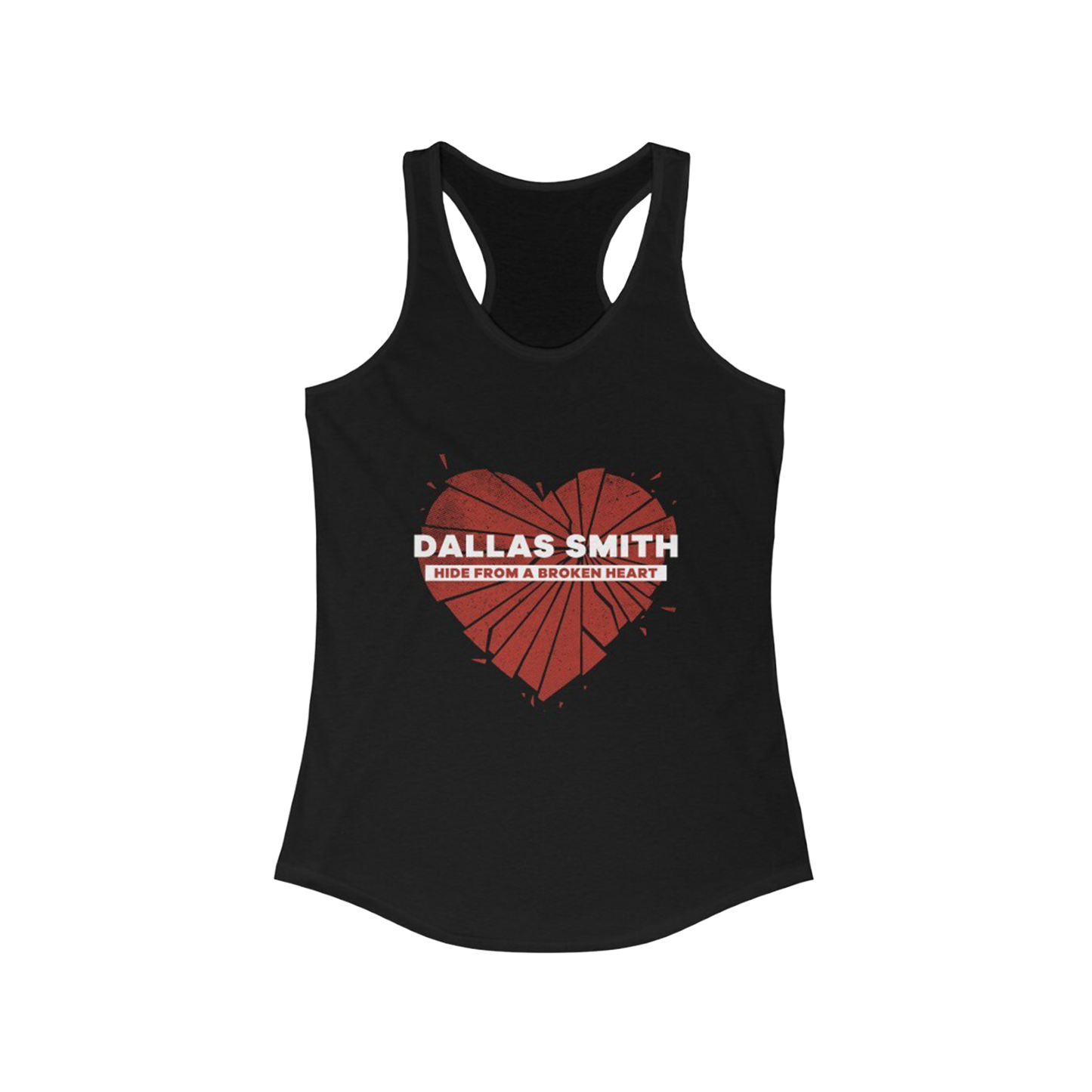 Hide From A Broken Heart Women's Tank
