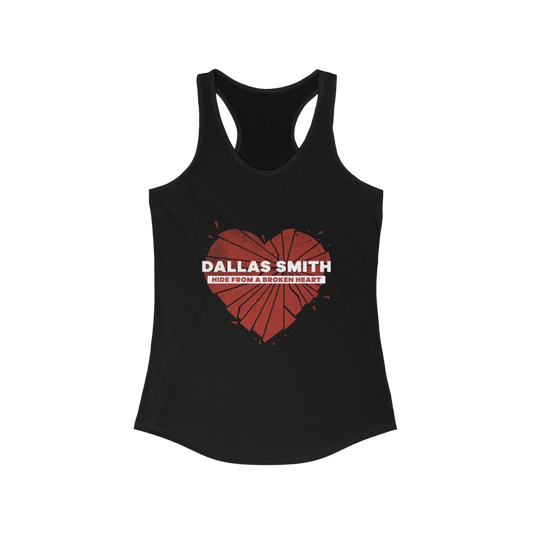 Hide From A Broken Heart Women's Tank